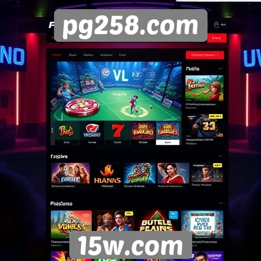 Interface de usuário e usabilidade do pg258.com