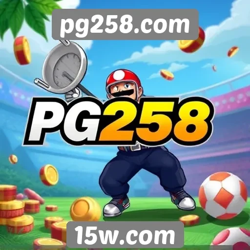 Variedade de jogos disponíveis no pg258.com